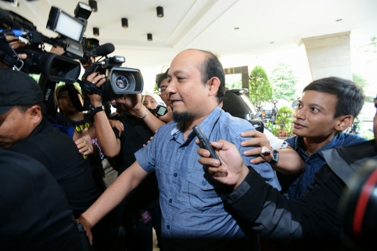 Novel Baswedan tiba di Bareskrim