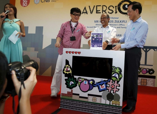 Jackie Chan luncurkan aplikasi game anti-narkoba