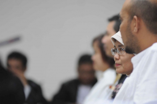 Jalani sidang lanjutan, Sutan Bhatoegana dengar kesaksian Sekjen DPR