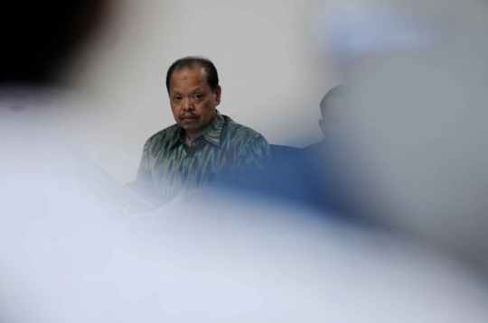 Jalani sidang lanjutan, Sutan Bhatoegana dengar kesaksian Sekjen DPR