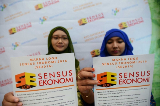 Badan Pusat Statistik luncurkan logo Sensus Ekonomi 2016