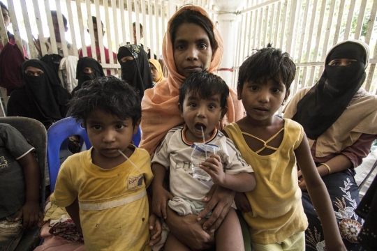 469 Imigran gelap asal Myanmar dan Bangladesh terdampar di Aceh