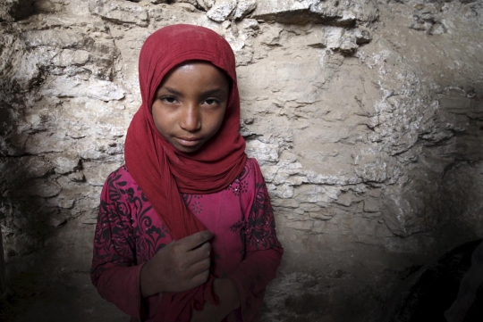 Hindari serangan Arab, warga Yaman berlindung di dalam gua