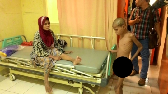 Meratapi Nasiran, bocah berperilaku aneh ditemukan di hutan Aceh