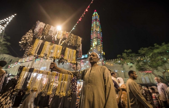 Memperingati kelahiran cucu Rasulullah SAW di Masjid Sayeda Zainab