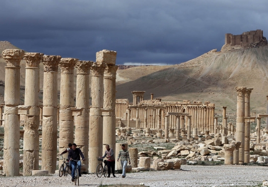 Ini kota kuno Palmyra yang terancam hancur oleh ISIS