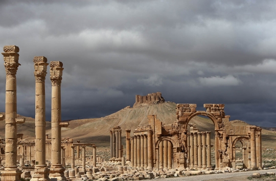 Ini kota kuno Palmyra yang terancam hancur oleh ISIS