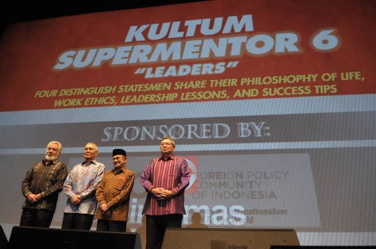 Xanana Gusmao & Habibie bicara kepemimpinan di Kultum Supermentor