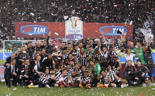 Euforia Juventus raih 'La Decima' Coppa Italia