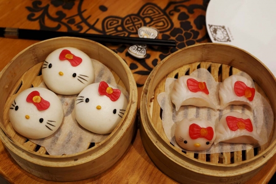 Ini restoran Hong Kong yang sajikan makanan 'Hello Kitty' super imut