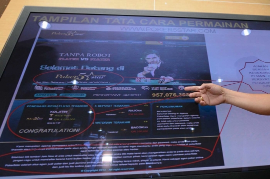 Bareskrim blokir ratusan rekening bandar judi online