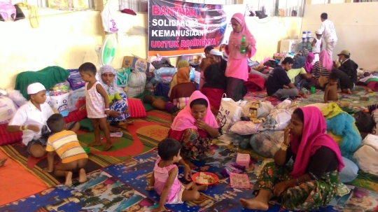 Potret keprihatinan para pengungsi Rohingya di Aceh