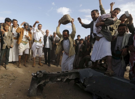 Militan Houthi tembak jatuh jet tempur F-16 Arab Saudi