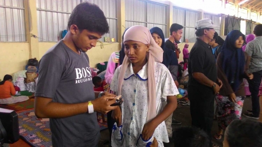 Ini sosok Hasan, imigran Rohingya ganteng yang jadi penerjemah