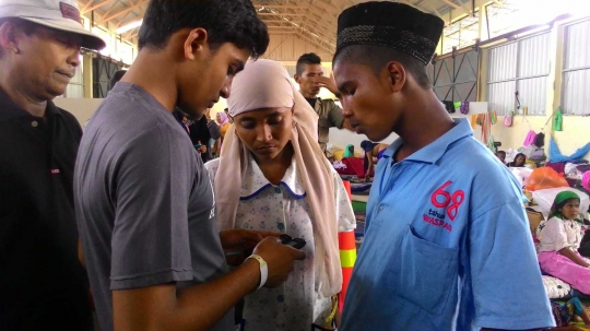 Ini sosok Hasan, imigran Rohingya ganteng yang jadi penerjemah