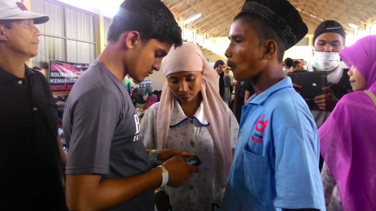 Ini sosok Hasan, imigran Rohingya ganteng yang jadi penerjemah