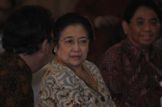 Megawati hadiri pidato budaya di Gedung Arsip Nasional