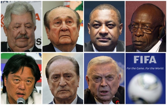 Ini tampang pejabat tinggi FIFA yang terlibat korupsi berjemaah
