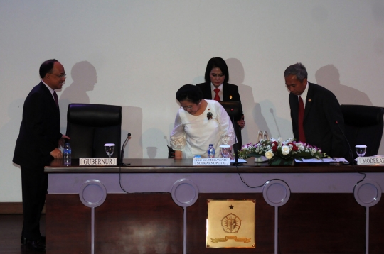 Megawati beri kuliah umum di Lemhannas