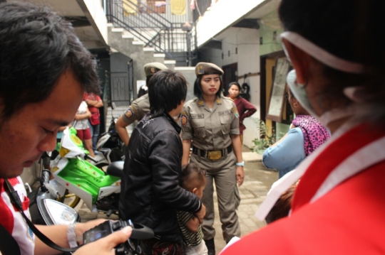 BNN dan Satpol PP gelar razia kos-kosan di Malang