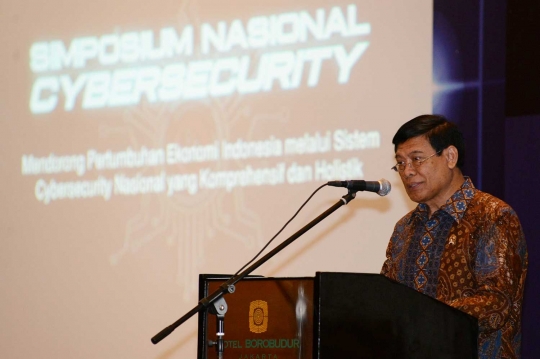 Menko Polhukam buka Simposium Nasional Cybersecurity