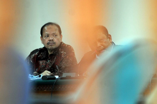 Sidang lanjutan Sutan, mendengarkan kesaksian Rudi Rubiandini