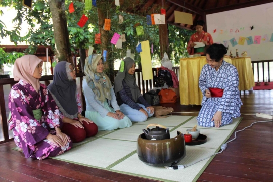 Intip mahasiswi di Malang meriahkan festival budaya China & Jepang