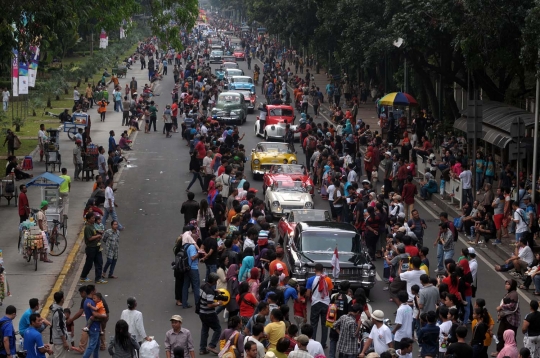 Begini kemeriahan pawai Jakarnaval 2015