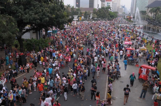 Begini kemeriahan pawai Jakarnaval 2015