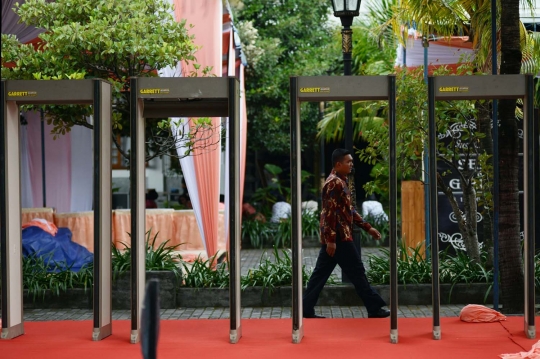 Paspampres dikerahkan jaga gedung resepsi pernikahan putra Jokowi