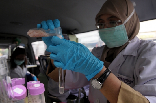 Dinas Ketahanan Pangan sidak makanan berformalin di Pasar Cipete