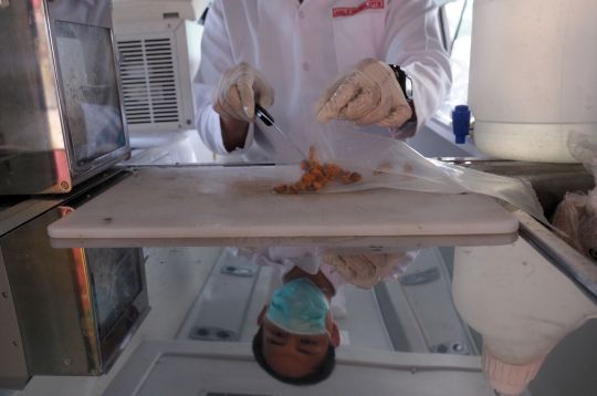 Dinas Ketahanan Pangan sidak makanan berformalin di Pasar Cipete