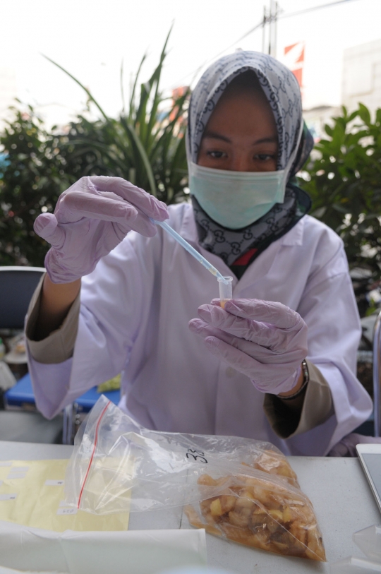 Dinas Ketahanan Pangan sidak makanan berformalin di Pasar Cipete