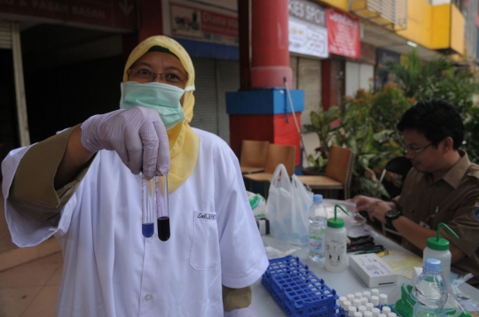 Dinas Ketahanan Pangan sidak makanan berformalin di Pasar Cipete