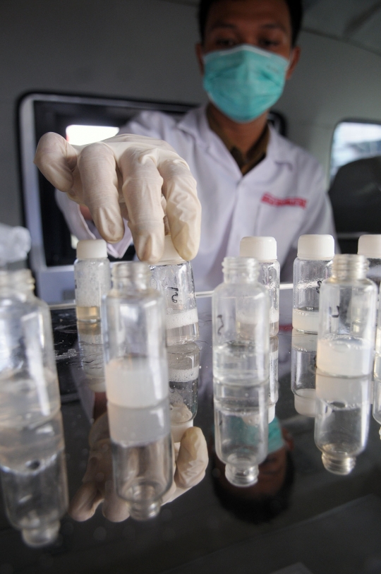 Dinas Ketahanan Pangan sidak makanan berformalin di Pasar Cipete