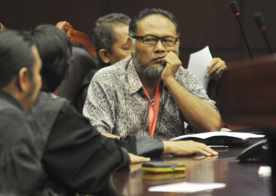 Bambang Widjojanto hadiri sidang uji materi UU KPK