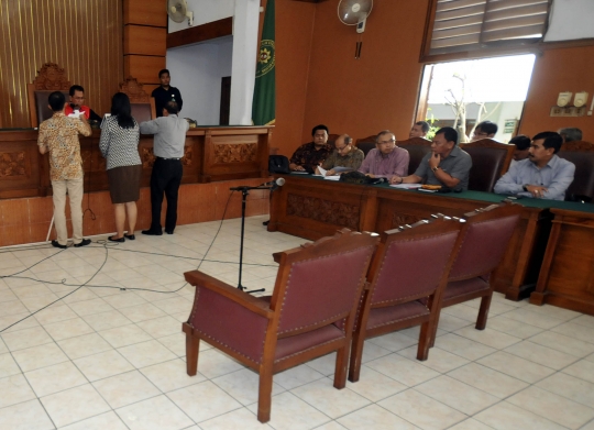 Suasana sidang BW saat cabut gugatan praperadilan