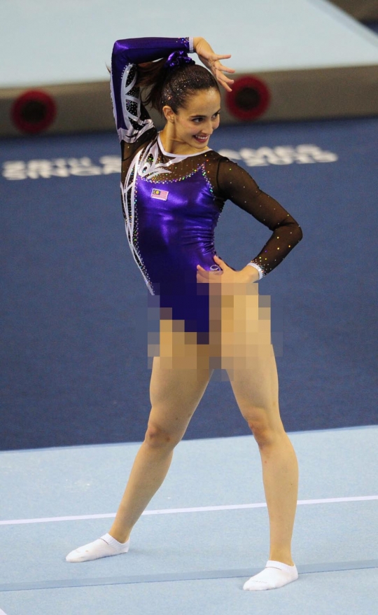 Ini Farah Ann, atlet cantik Malaysia dibully lantaran baju seksi