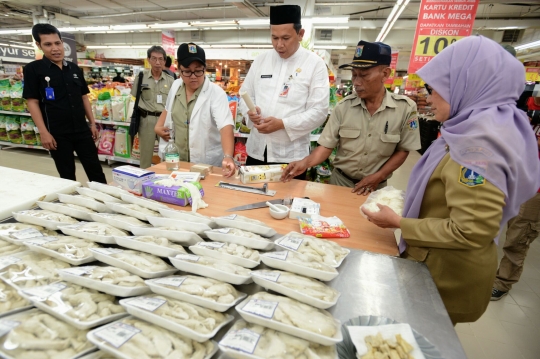 Dinas Peternakan Jakpus gelar sidak makanan jelang Ramadan