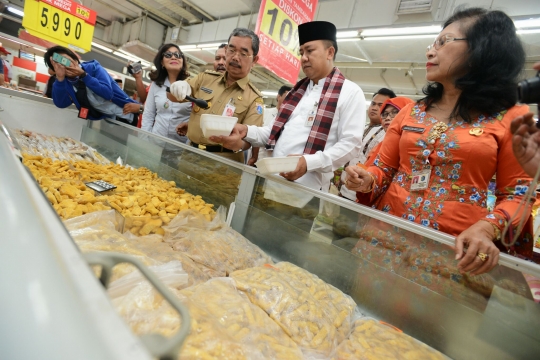 Dinas Peternakan Jakpus gelar sidak makanan jelang Ramadan