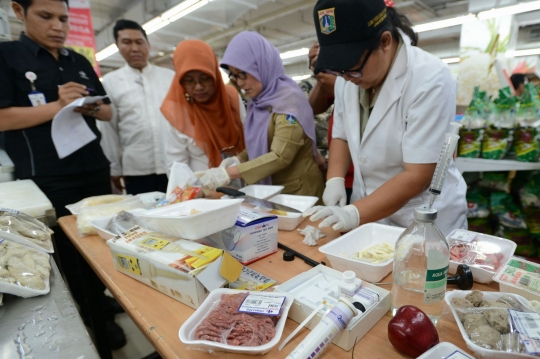 Dinas Peternakan Jakpus gelar sidak makanan jelang Ramadan