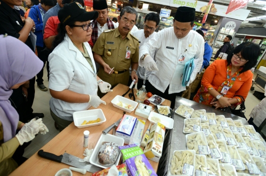 Dinas Peternakan Jakpus gelar sidak makanan jelang Ramadan