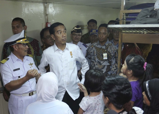 Kekecewaan Jokowi saat blusukan ke Tanjung Priok