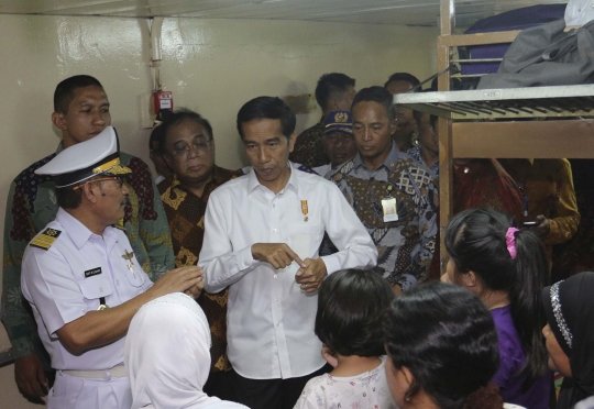 Kekecewaan Jokowi saat blusukan ke Tanjung Priok