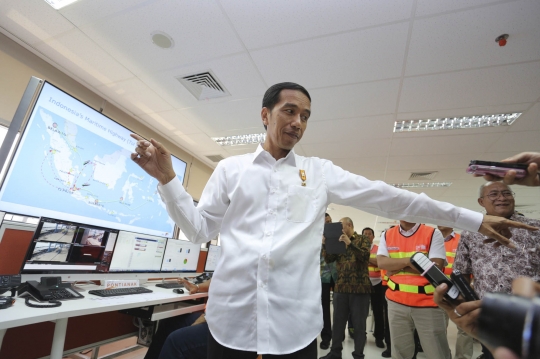 Kekecewaan Jokowi saat blusukan ke Tanjung Priok
