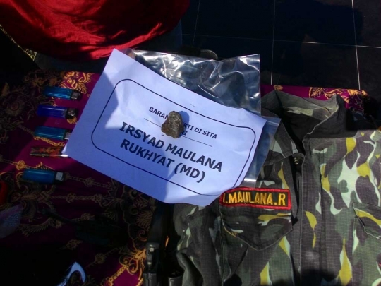 Ini barang bukti para sindikat pemerasan yang melibatkan anggota BNN