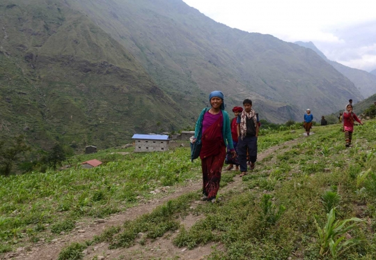 Meratapi kehidupan baru warga pegunungan Nepal pasca dilanda gempa