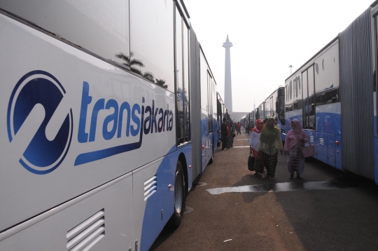 Ini 20 bus Transjakarta baru merek Scania siap layani warga DKI