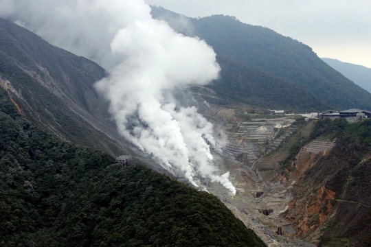 Aktivitas vulkanik Gunung Hakone kembali ancam warga Tokyo