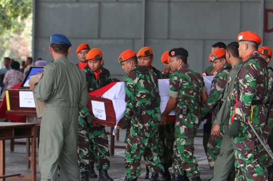 Jenazah korban Hercules jatuh di Medan dipulangkan